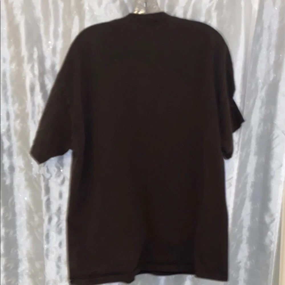 Vans Brown Short Sleeve Tee with Logo Men’s Size XL 🔥 YB5